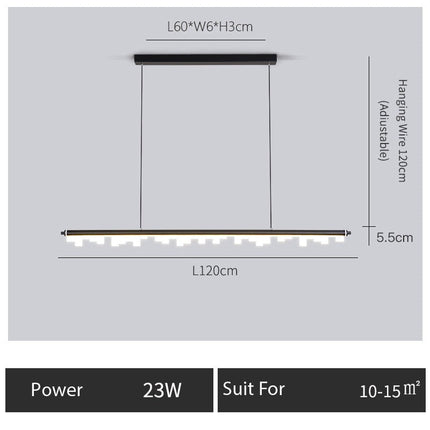 ChandelierDecor - Blocks Hanging Light: Illuminate Your Space with Elegance