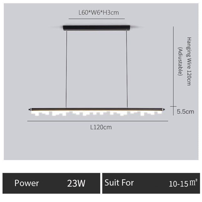 ChandelierDecor - Blocks Hanging Light: Illuminate Your Space with Elegance