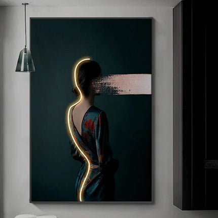 ChandelierDecor - Bohemian Figure Porch LED Wall Art