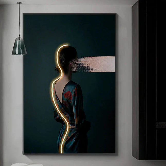 ChandelierDecor - Bohemian Figure Porch LED Wall Art