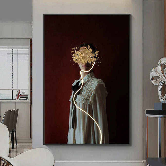 ChandelierDecor - Bohemian Figure Porch LED Wall Art