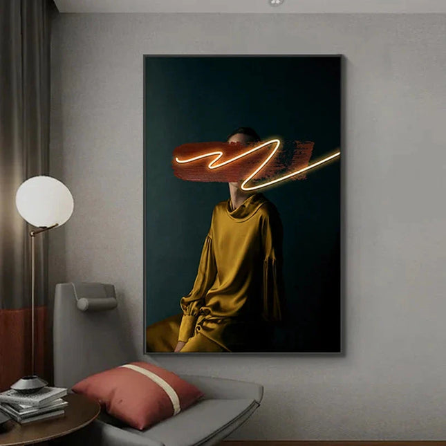 ChandelierDecor - Bohemian Figure Porch LED Wall Art