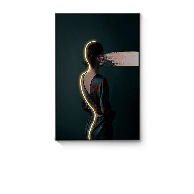 ChandelierDecor - Bohemian Figure Porch LED Wall Art