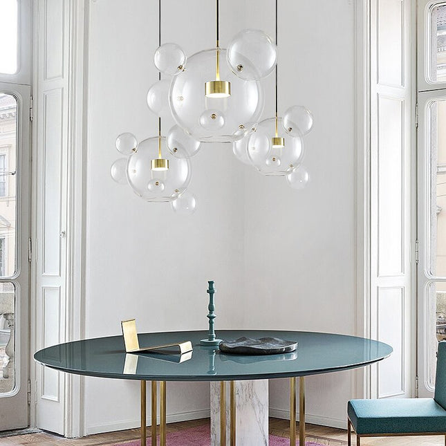 ChandelierDecor - Bubbles Chandelier: Sparkling Light Fixture