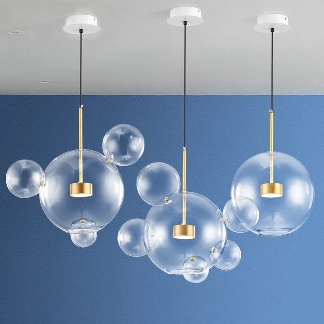 ChandelierDecor - Bubbles Chandelier: Sparkling Light Fixture