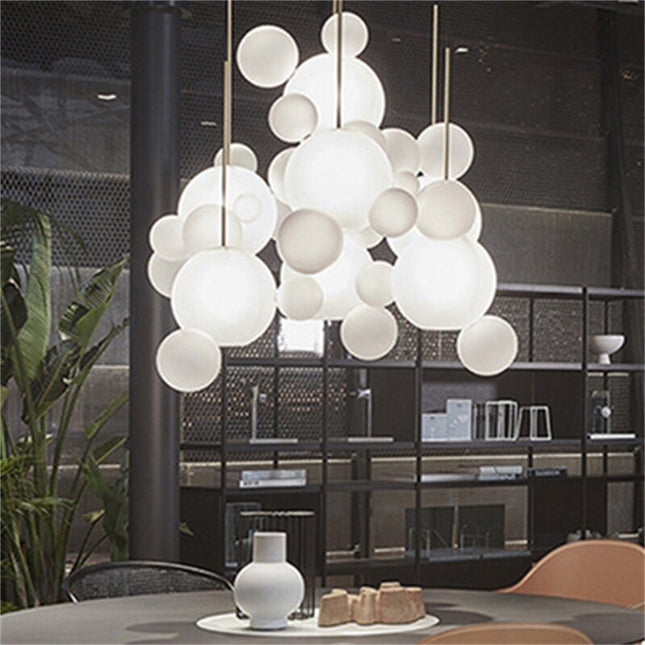 ChandelierDecor - Bubbles Chandelier: Sparkling Light Fixture