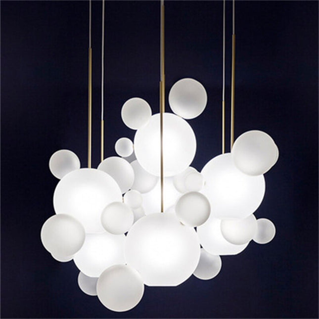 ChandelierDecor - Bubbles Chandelier: Sparkling Light Fixture