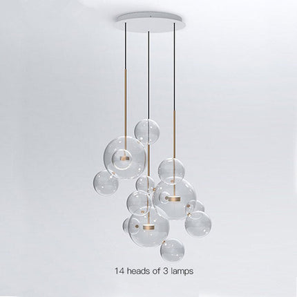 ChandelierDecor - Bubbles Chandelier: Sparkling Light Fixture