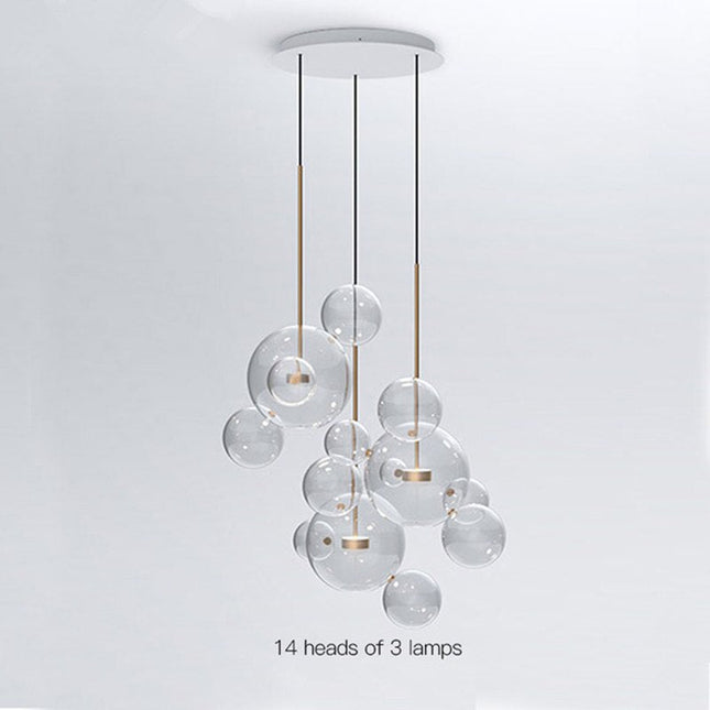 ChandelierDecor - Bubbles Chandelier: Sparkling Light Fixture