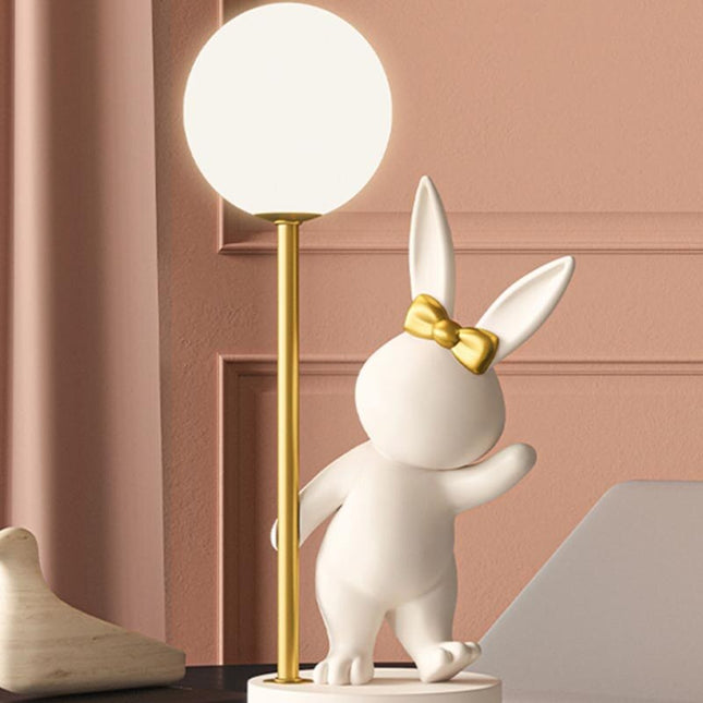 ChandelierDecor - Bunny Rabbit Table Lamp for Kids Room