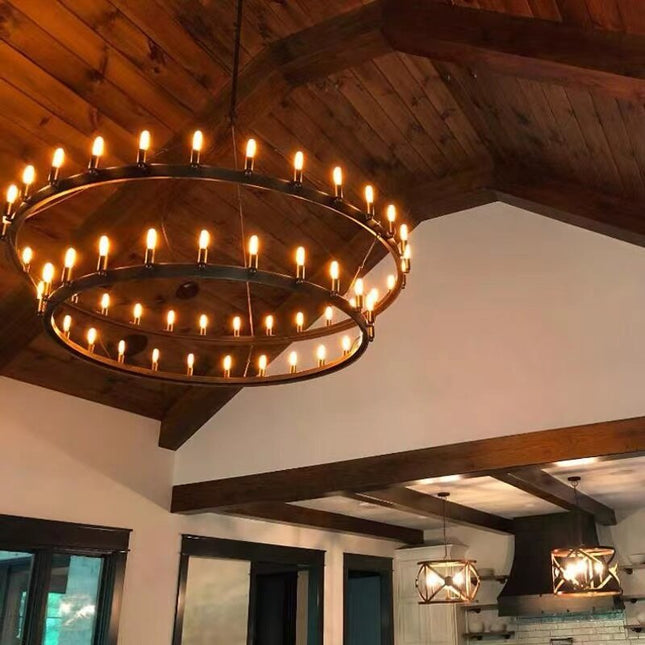 ChandelierDecor - Candle Chandelier: Illuminating Elegance and Charm