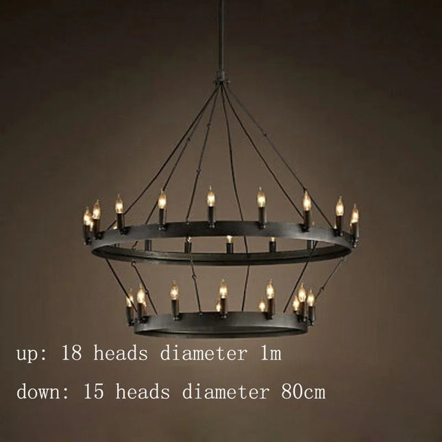 ChandelierDecor - Candle Chandelier: Illuminating Elegance and Charm