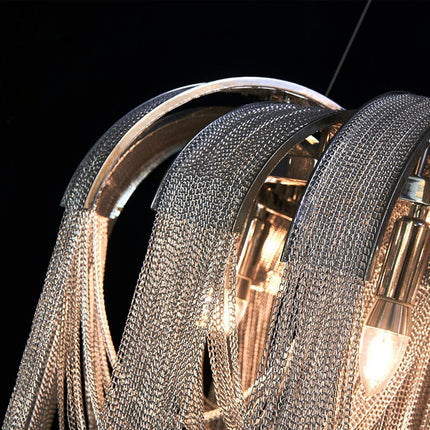 ChandelierDecor - Chain Chandelier: Elegant Lighting Fixture for Modern Spaces