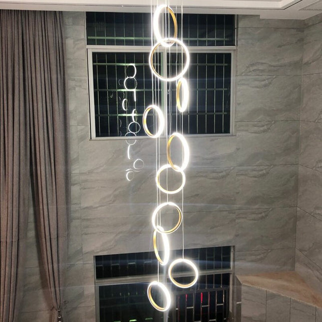 ChandelierDecor - Circle Mingle LED Chandelier Light