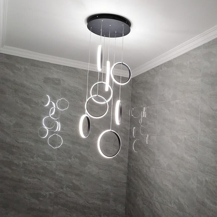 ChandelierDecor - Circle Mingle LED Chandelier Light
