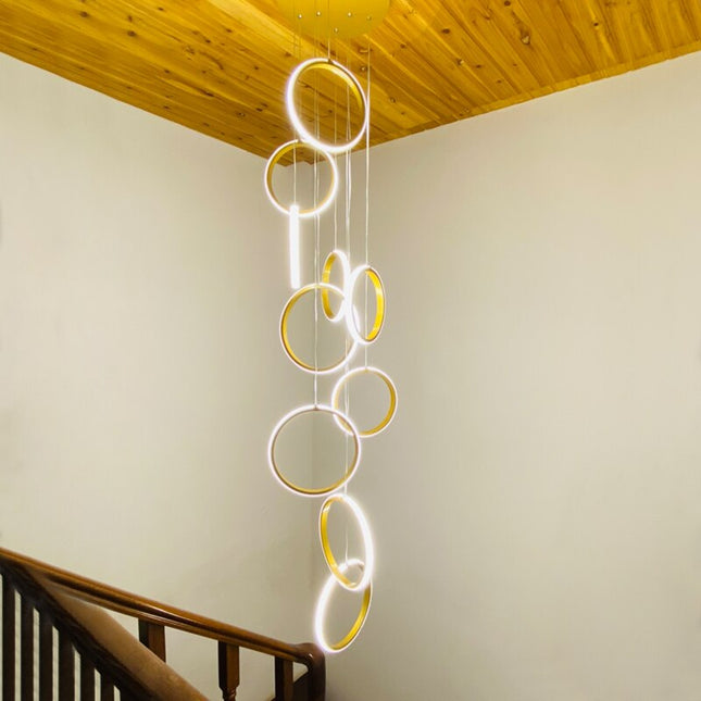 ChandelierDecor - Circle Mingle LED Chandelier Light