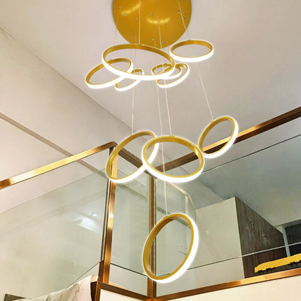 ChandelierDecor - Circle Mingle LED Chandelier Light