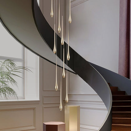 ChandelierDecor - Circular Cone Circular Cone - Staircase Chandelier: Unique Ambience
