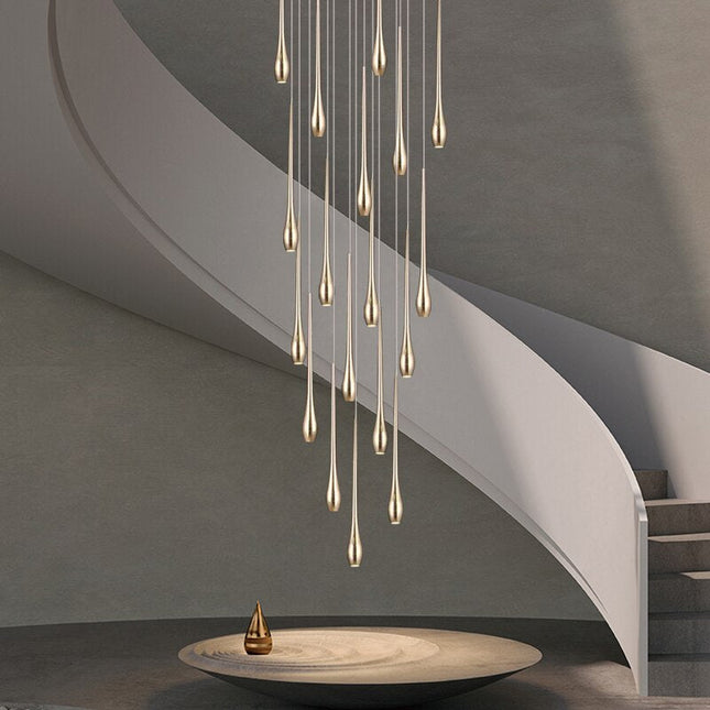 ChandelierDecor - Circular Cone Circular Cone - Staircase Chandelier: Unique Ambience