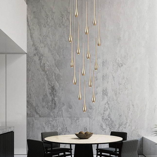 ChandelierDecor - Circular Cone Circular Cone - Staircase Chandelier: Unique Ambience