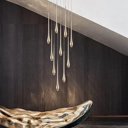 ChandelierDecor - Circular Cone Circular Cone - Staircase Chandelier: Unique Ambience
