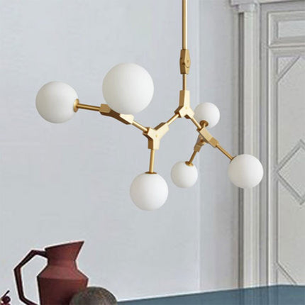 ChandelierDecor - Circular Glass Ball Molecule Chandelier Lighting