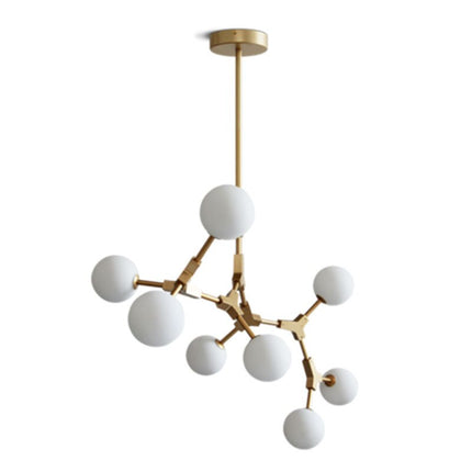 ChandelierDecor - Circular Glass Ball Molecule Chandelier Lighting