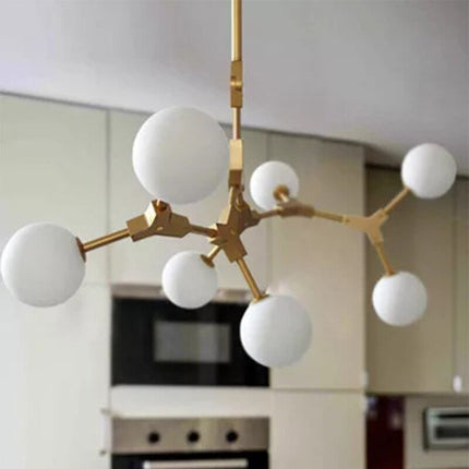 ChandelierDecor - Circular Glass Ball Molecule Chandelier Lighting