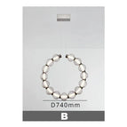 Diamètre - 74 cm vertical / Blanc froid
