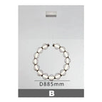 Diamètre - 88 cm vertical / Blanc froid