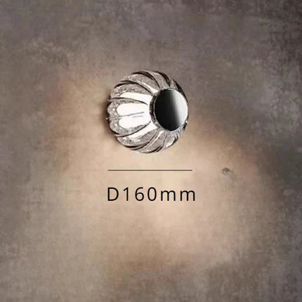 ChandelierDecor - Circular Ring Chrome LED Pearl Chandelier