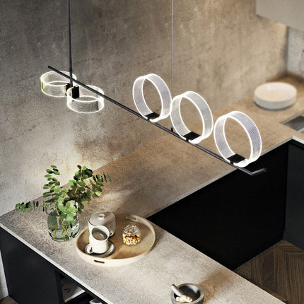 ChandelierDecor - Circular Rings Kitchen Lightings: Stylish Fixtures