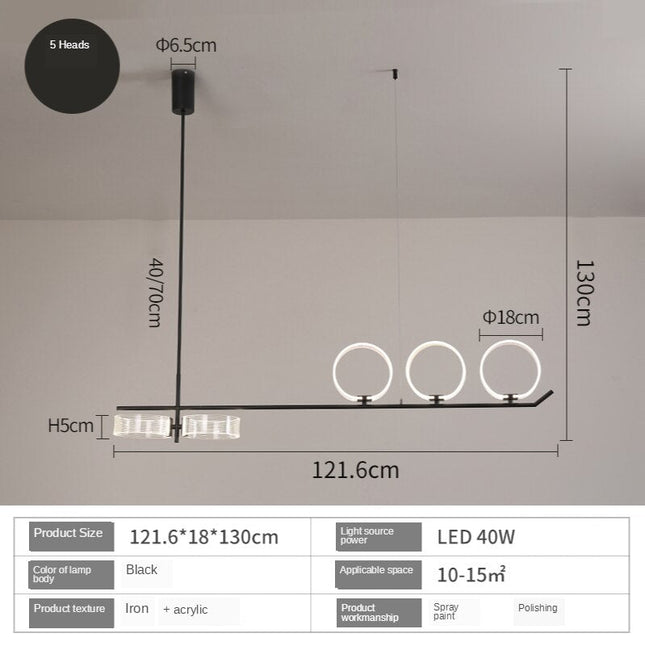 ChandelierDecor - Circular Rings Kitchen Lightings: Stylish Fixtures