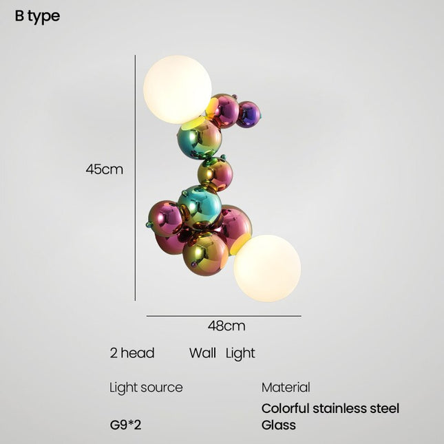ChandelierDecor - Colourful Chandelier Indoor Decor Hanging Lights