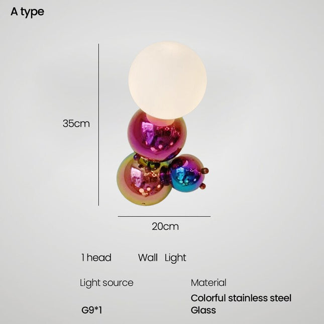 ChandelierDecor - Colourful Chandelier Indoor Decor Hanging Lights