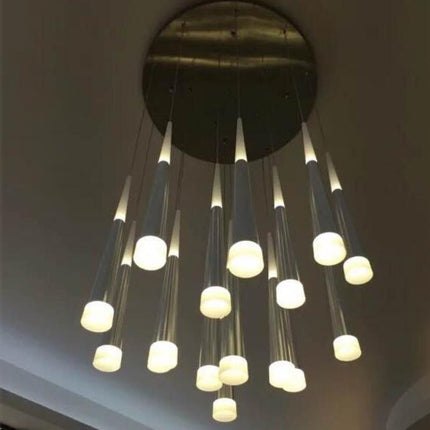 ChandelierDecor - Cone Tubes Staircase Chandelier
