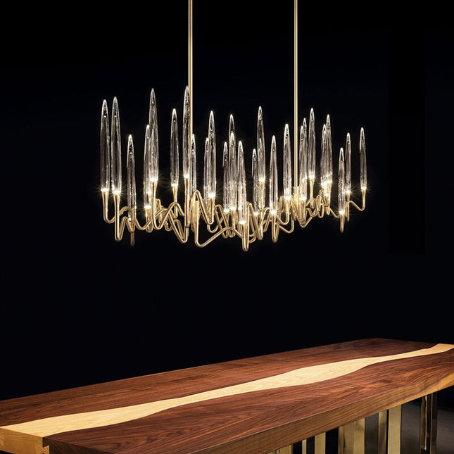 ChandelierDecor - Copper Candles Chandelier: Elegant Lighting Solution
