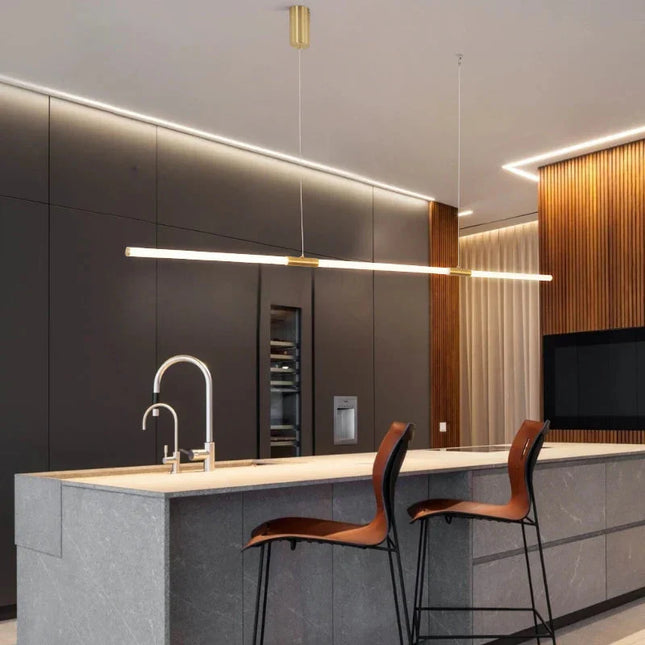 ChandelierDecor - Copper Plating LED Acrylic Kitchen Island Light