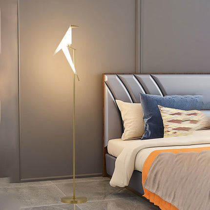 ChandelierDecor - Crane The Bird LED Floor Lamp: Illuminate in Style