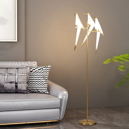 ChandelierDecor - Crane The Bird LED Floor Lamp: Illuminate in Style