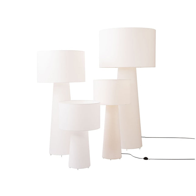 ChandelierDecor - Cream Fabric Floor Lamp - Nordic Minimalist
