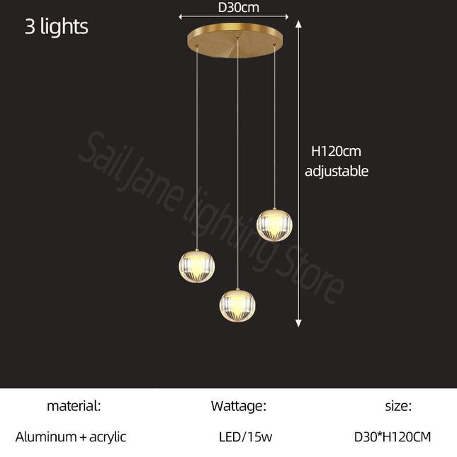 ChandelierDecor - Crystal Ball Staircase Chandelier: Enhancing Your Space