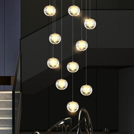 ChandelierDecor - Crystal Ball Staircase Chandelier: Enhancing Your Space