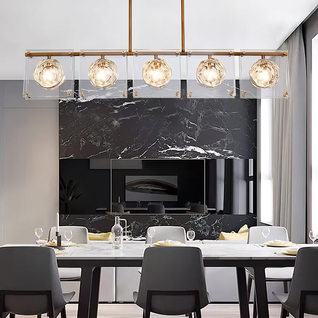 ChandelierDecor - Crystal Balls Chandelier - Kitchen Island Lighting