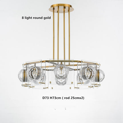 ChandelierDecor - Crystal Balls Chandelier - Kitchen Island Lighting