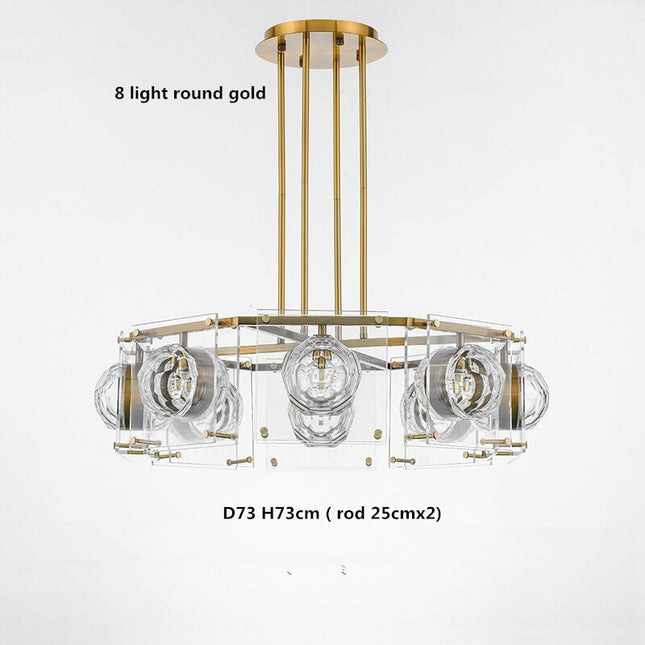 ChandelierDecor - Crystal Balls Chandelier - Kitchen Island Lighting