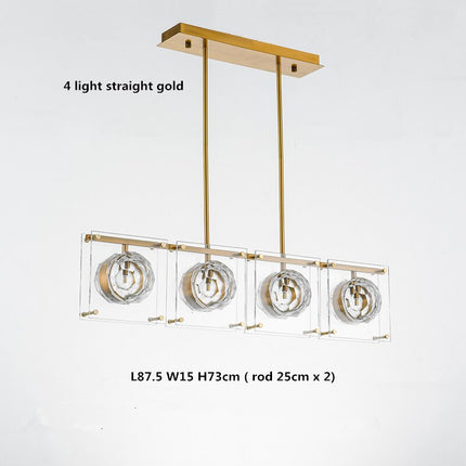 ChandelierDecor - Crystal Balls Chandelier - Kitchen Island Lighting