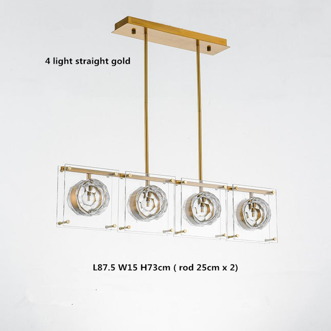 ChandelierDecor - Crystal Balls Chandelier - Kitchen Island Lighting