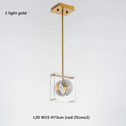 ChandelierDecor - Crystal Balls Chandelier - Kitchen Island Lighting