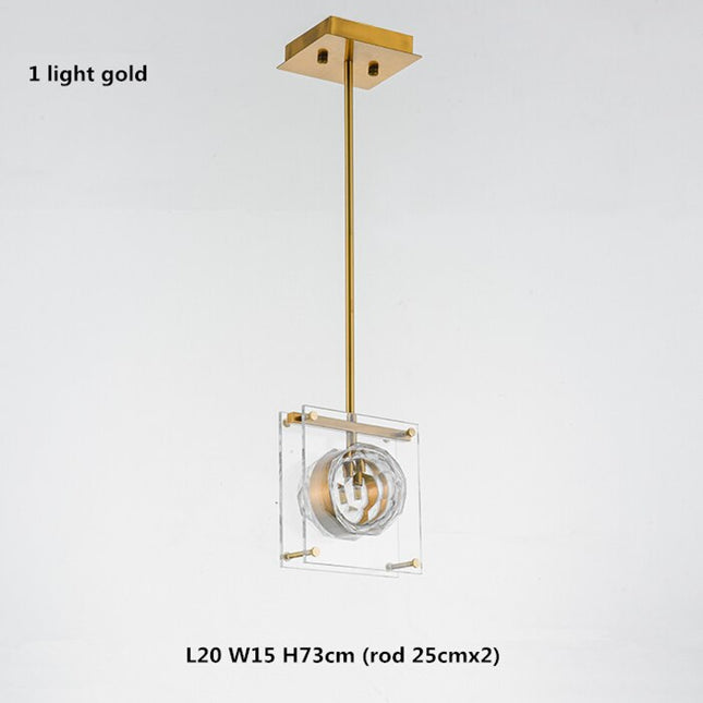 ChandelierDecor - Crystal Balls Chandelier - Kitchen Island Lighting